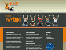 Tablet Screenshot of knp.fi